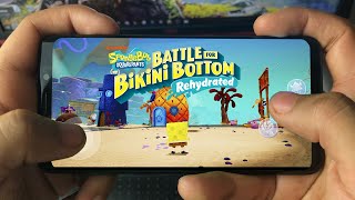 SAIU O MELHOR JOGO DO BOB ESPONJA MOBILE  Battle for Bikini Bottom [upl. by Ahouh887]