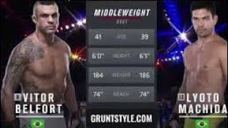 UFC  Lyoto Machida vs Vitor Belfort  Full Fight [upl. by Kiah]