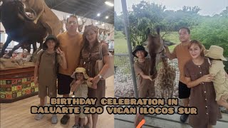 Baluarte Vigan Zoo Family Tour and Birthday Celebration Day 1 Baluarte Vigan [upl. by Ynnoj]