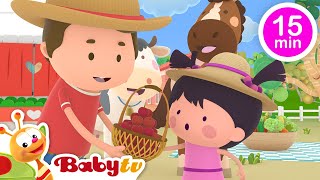 Verzameling van topnummers 🥰  kinderliedjes en kinderliedjes 🎵 BabyTVNL [upl. by Kinata]