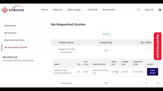 Where to review responses received against RFQ [upl. by Ruskin925]