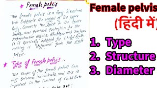 Female PelvisOBG Obstetrics and GynaecologyStructure and Diameters4th Year [upl. by Lehteb]