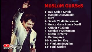 MÜSLÜM GÜRSES KARIŞIK SEÇME ARABESK ŞARKILARI 2  FuLL Albüm [upl. by Aiden507]