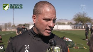 Timbers in Tucson  Savarese discusses the teams performance in the draw with San Jose [upl. by Birdella]