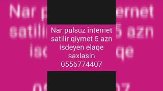 Nar pulsuz internet 2020nar cin sim [upl. by Godden]