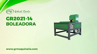 GR202114 BOLEADORA  GR Maquinaria para Pallets [upl. by Varden]