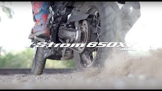 Review Suzuki VStrom 650XT By OverRide [upl. by Eihtak]