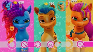 My Little Pony A Zephyr Heights Mystery All Mini Games  2 Players PS5 [upl. by Sofie752]