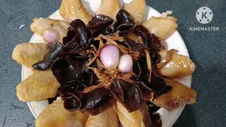 STEAMED CHICKEN WINGS WITH BLACK FUNGUS♥️ [upl. by Cynar357]