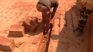 Laterite stone cutting and extracting [upl. by Imojean]