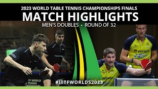 IonescuMovileanu vs FalckKarlsson  MD R32  2023 ITTF World Table Tennis Championships Finals [upl. by Revned]