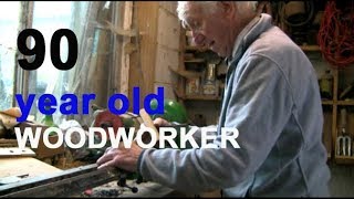 94 year old British woodworker [upl. by Akkahs]