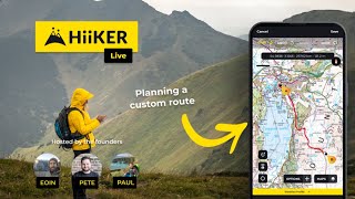 HiiKER  Custom Route Planner Live Demo [upl. by Mccreery]