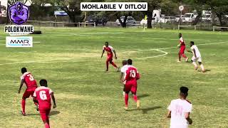 1ST HALF  Mohlabile United v Ditlou  ABC Motsepe  Limpopo [upl. by El]