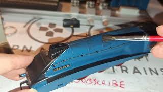 Weathering Hornby R327 Mallard Part 1 [upl. by Vardon]