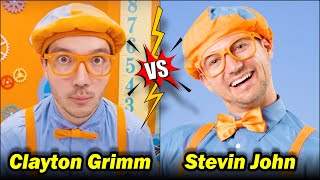 Clayton Grimm Blippi vs Stevin John Blippi Lifestyle Comparison Networth ehtisays863 [upl. by Aldon]