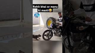 Rohit bhai or manu ki masti😂check pin comment rohitdeshwal nishudeshwal modifiedtractor t [upl. by Anatnom]