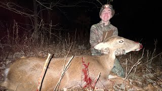 Deer Hunt with Killer Instinct Swat X1 crossbow  Rage Broadhead [upl. by Anigriv]