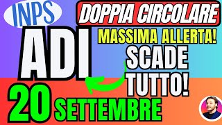 ASSEGNO DI INCLUSIONE🔴20 SETTEMBRE⚠️SCADE TUTTO👉PAGAMENTI SOSPESI✅DOPPIA CIRCOLARE [upl. by Madelon]