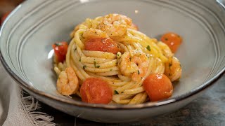 LINGUINE CON MAZZANCOLE primo piatto facile ma speciale [upl. by Lilahk]