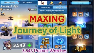 Part 12 MAXING🔥🔥🔥Journey of Light💡💡💡35K Pocket Watches⌚⌚⌚Whiteout Survival❄️❄️❄️ النجاة في الصقيع [upl. by Novyak385]