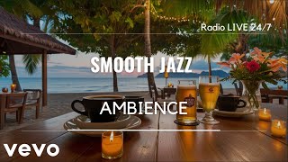 Relax and Unwind Smooth Jazz Ambience at a Cozy Autumn Cafe Porch 🍂 Smooth Background Cafe Music [upl. by Neehsuan343]