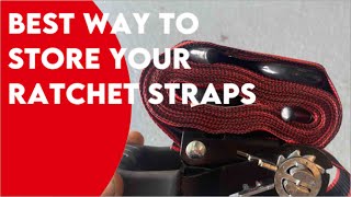 The best way to store ratchet straps [upl. by Ranzini]