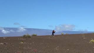 just got ran on Volcano sit at Volcano National Park Hawaii USA [upl. by Littman]