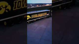 Heartland Express Iowa Football trucking iowa football heartlandexpress truckers highway [upl. by Merola929]