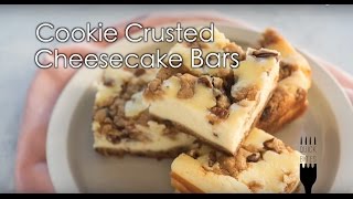 Cookie Crusted Cheescake Bars [upl. by Ettenuahs]