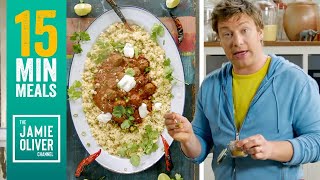 How To Cook A Chilli Con Carne With Meatballs In 15 Minutes With Jamie Oliver [upl. by Sirrep]