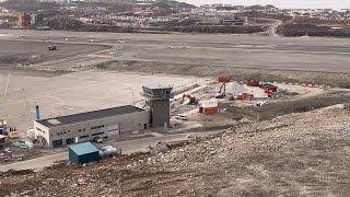 Live Nuuk Airport at the “Nutter Spot” 13102024 [upl. by Obadiah]