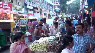 8th Cross Malleshwaram busy shopping street [upl. by Auliffe]