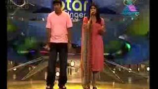 Vivekanand Idea Star SInger 2008 Duet Round With Teenu Vanasree Mukham Nokki [upl. by Licastro]