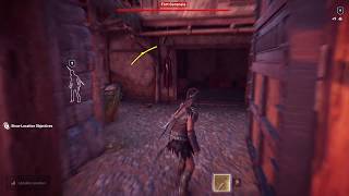 Assassins Creed Odyssey  Fort Graneia Location Objectives [upl. by Sarge579]