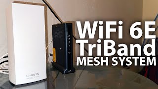 Linksys Atlas Max WiFi 6E Velop Router Home Mesh System MX8500 [upl. by Fast]