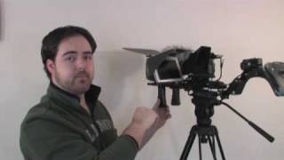 Building a Prosumer Camera Rig Canon HV30  Part 3 [upl. by Ateekram83]