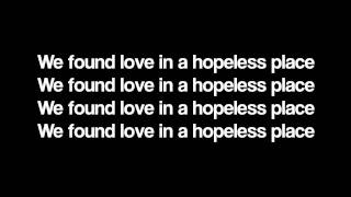 Rihanna  We Found Love LYRICS [upl. by Anjela734]