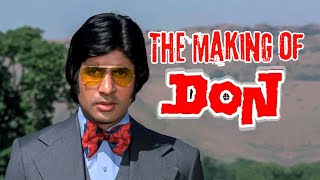 The Making of Don  Amitabh Bachchan  Zeenat Aman [upl. by Thisbee]