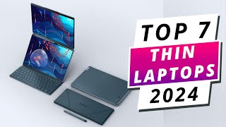 7 Best Thin amp Lightweight Laptops 2024 [upl. by Camm]