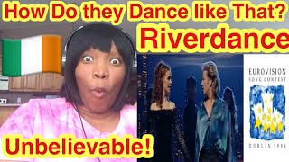 American Reacts  Riverdance Eurovision Song Contest 1994 Dublin Ireland  Reaction [upl. by Venetis992]