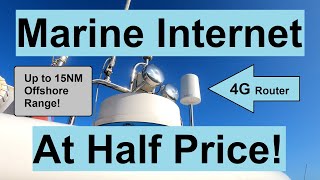 Marine Internet  On a Budget Glomex Webboat 4G Lite EVO [upl. by Ater]