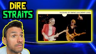 Dire Straits  Sultans Of Swing Alchemy Live REACTION  First Time Hearing It [upl. by Treble632]