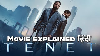 Tenet Movie Explained by a Pro  SciFi story movie recap hindi [upl. by Ahtnamys]