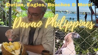 Davao Philippines in a Day Beaches Durian Tasting and Eagles [upl. by Reni]