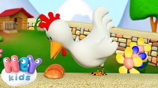 Une Poule Sur Un Mur chanson  37 min de comptines pour bébé  HeyKids [upl. by Aelam]