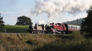 Keighley amp Worth Valley Railway Autumn Steam Up  04051024 [upl. by Ynoep59]