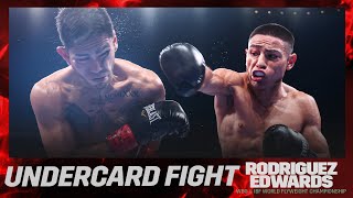 Albert Gonzalez Vs Alexis Molina Full Fight Rodrigez Vs Edwards Undercard [upl. by Dene]