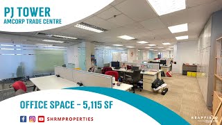 PJ Tower Amcorp Trade Centre PJ Office  RM18000  Large Open Space [upl. by Horatius]