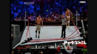 Alberto Del Rio Vs John Cena Highlights WWE Vengeance 2011 HD [upl. by Nywra]